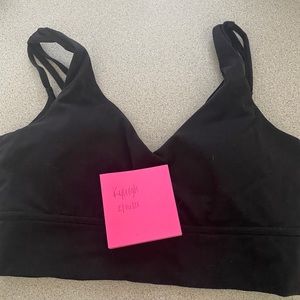Black Buffbunny Monarch Bra